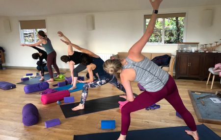 Yoga is a system of movements of the body in which you connect the breath.